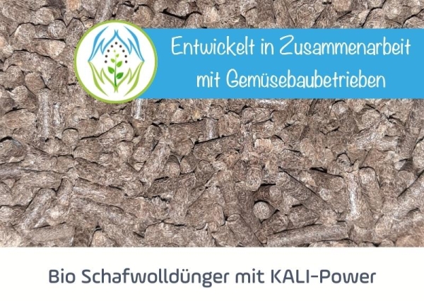 Falter Bio Schafwolldünger mit KALI-Power Mini-Pells 4mm (7+2+8)